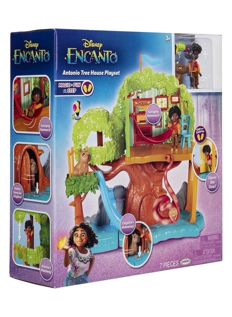 Disney Encanto Antonio's Tree House Playset with Antonio Doll Figure & Animal Friends