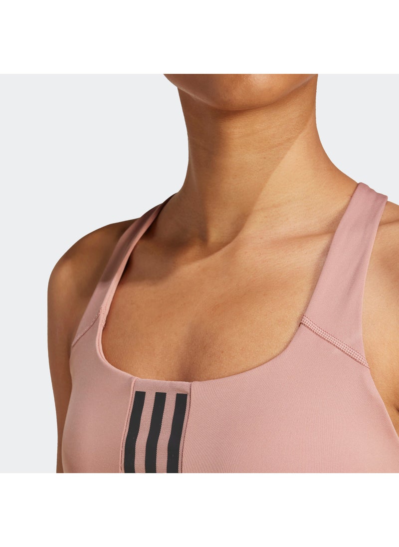 Power Impact Medium Support 3 Stripe Bra