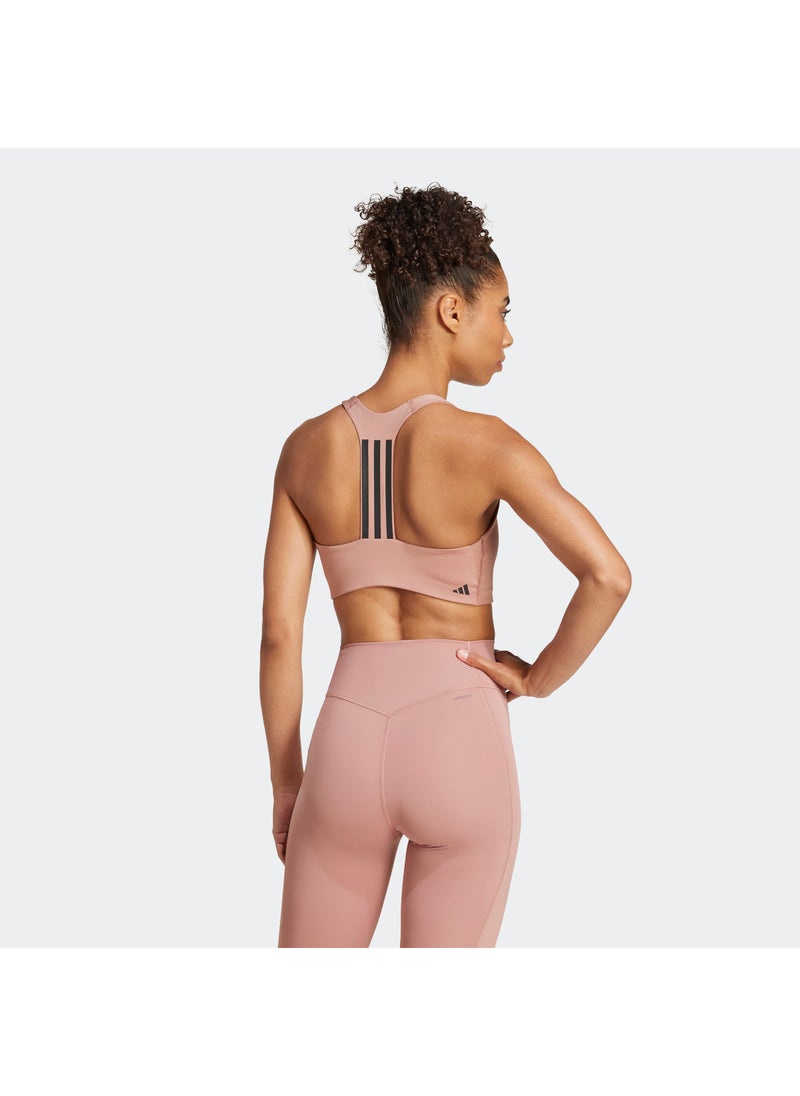 Power Impact Medium Support 3 Stripe Bra
