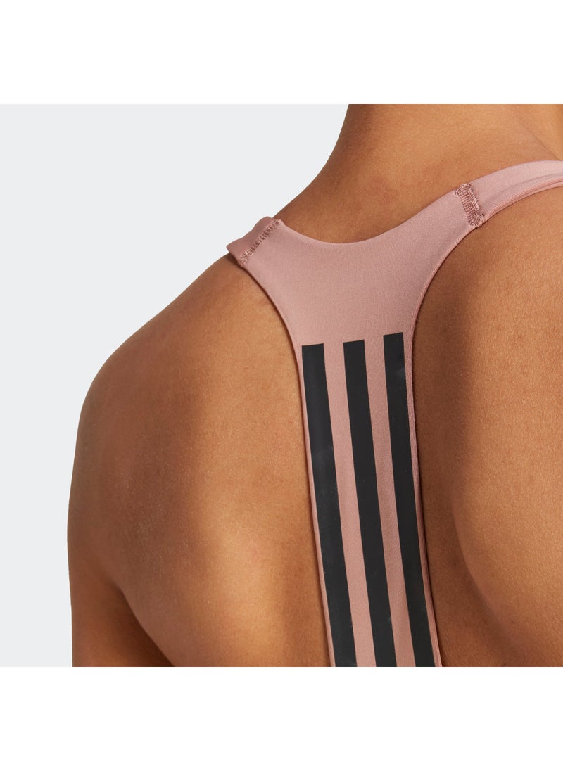 Power Impact Medium Support 3 Stripe Bra