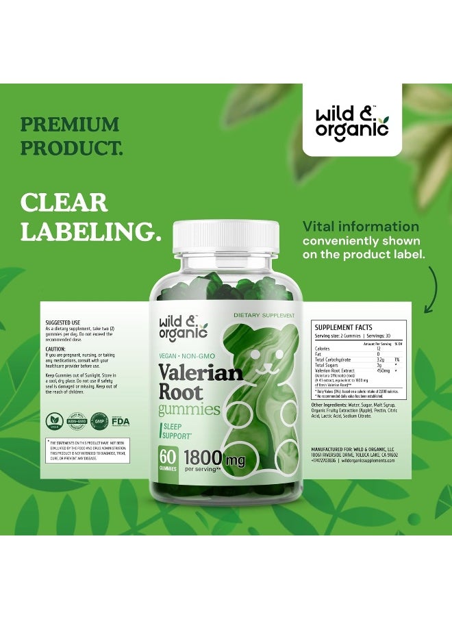Wild & Organic Valerian Root Gummies