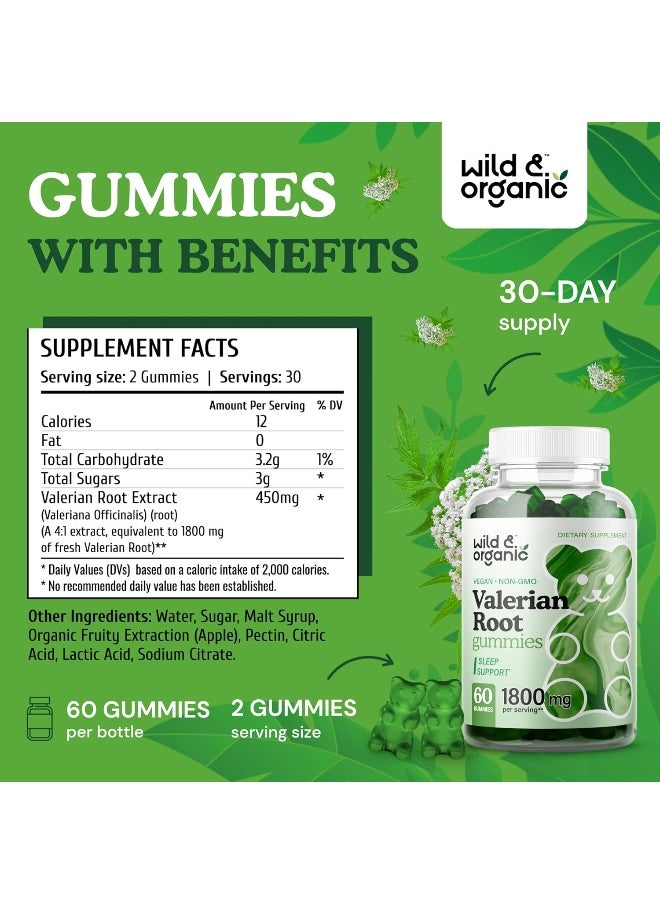 Wild & Organic Valerian Root Gummies