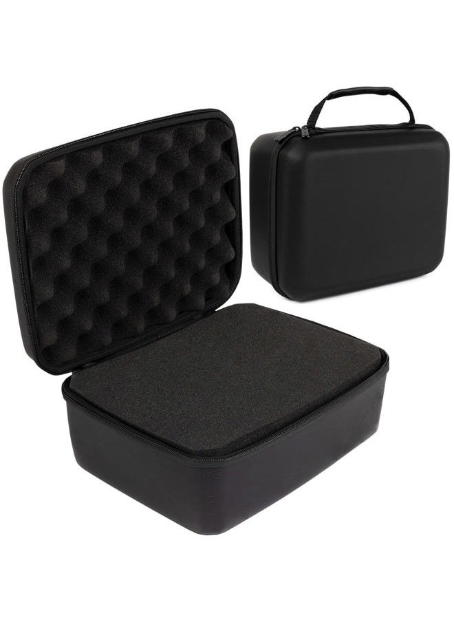 Protective Hard Case With Customizable Foam. 11 Inch Lightweight Hard Shell Case for Electronics, Cosmetic, Makeup & More – 11 x 9 x 5.5 Inches