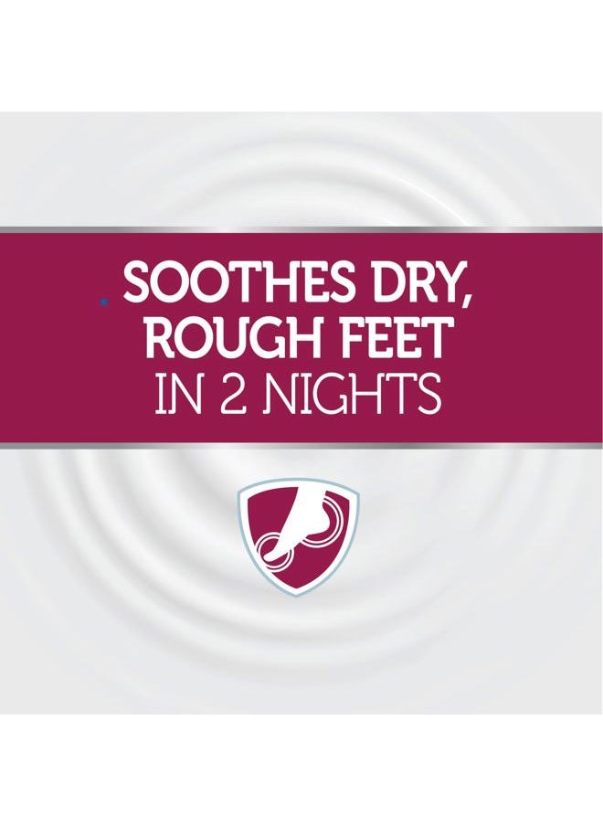 Foot Therapy Cream, Soothing Lotion for Dry Cracked Feet, Quick Absorbing, with Shea Butter, Coconut Milk, and Vitamin E2, 3.5 Oz