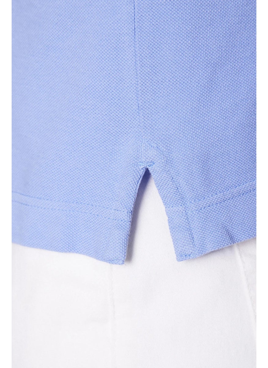 Logo 100% Cotton Polo T Shirt Men's Polo T Shirt 3089J3179
