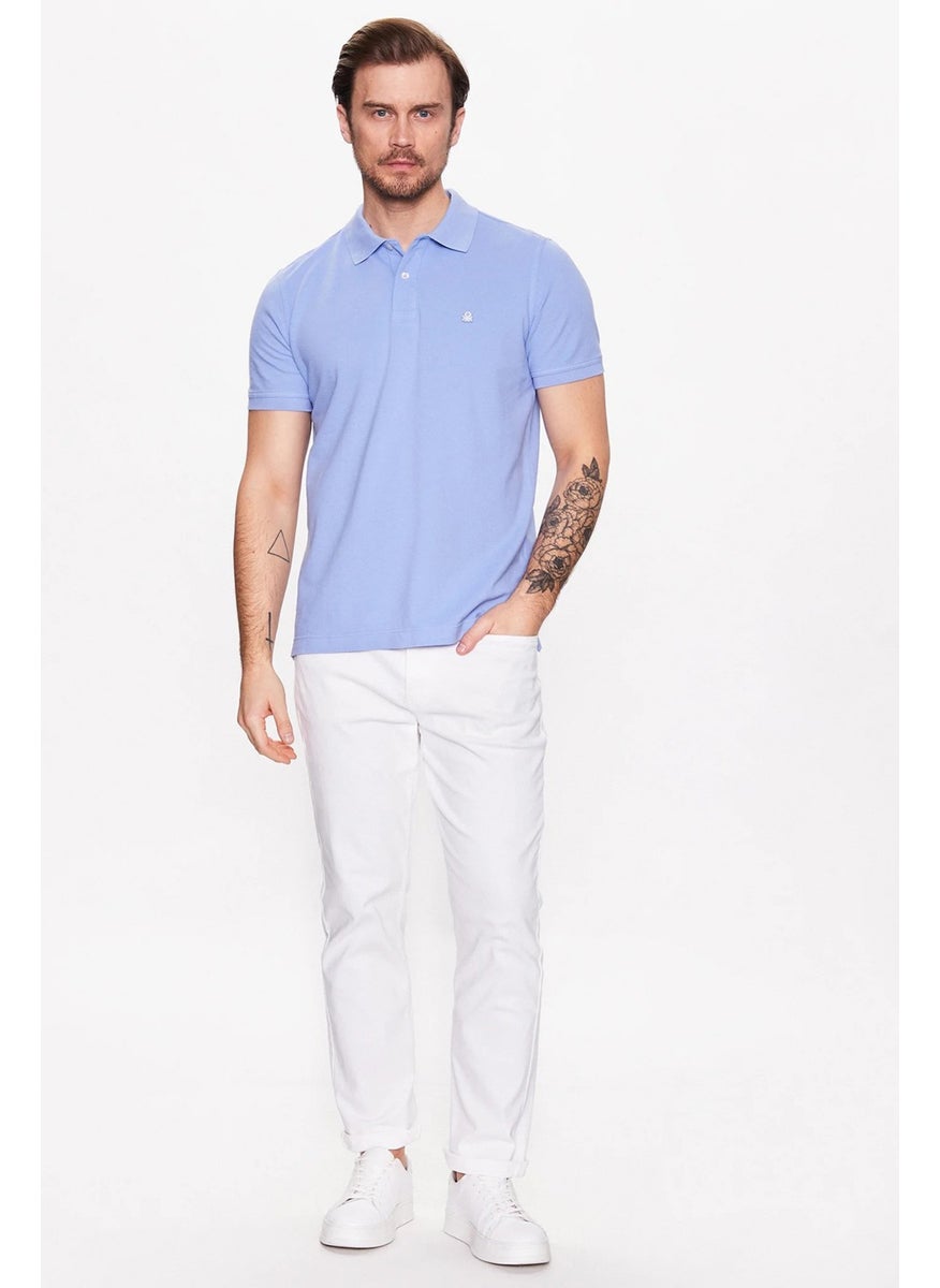 Logo 100% Cotton Polo T Shirt Men's Polo T Shirt 3089J3179