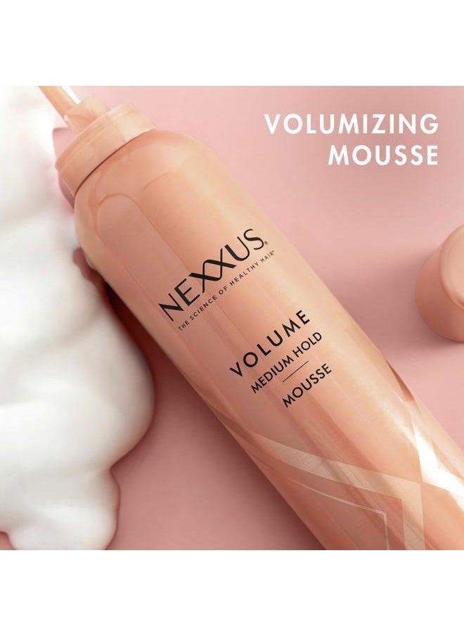 Volumizing Foam Hair Mousse, Volume Volumizing Mousse, Hair Styling Mousse, Pink, 10.6 Ounce (Pack of 1)