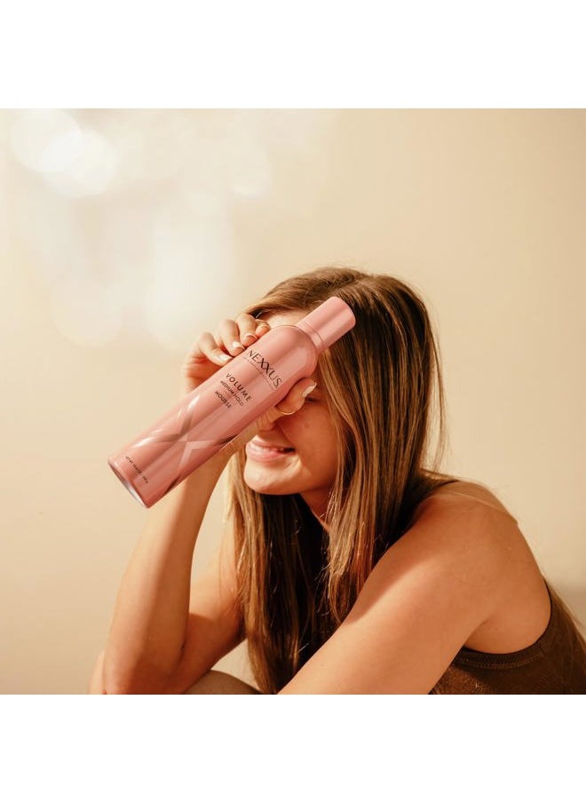 Volumizing Foam Hair Mousse, Volume Volumizing Mousse, Hair Styling Mousse, Pink, 10.6 Ounce (Pack of 1)