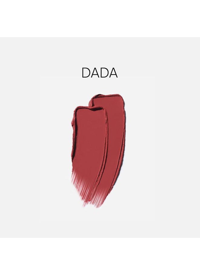 Lip Blur Soft Matte Lipstick - Long Lasting Lipstick with Hydrating, Buildable Coverage - Enriched with Hyaluronic Acid + Softening Jojoba to Nourish Lips - Dada (0.07 oz)