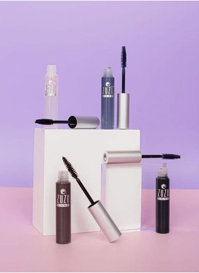 ZUZU LUXE Luxe Mascara (Onyx), Water resistant, Natural, Paraben Free, Vegan, Gluten-free, Cruelty-free, Non GMO, Adds volume to lashes, Vitamin Enriched formula conditions lashes, 0.25 oz.
