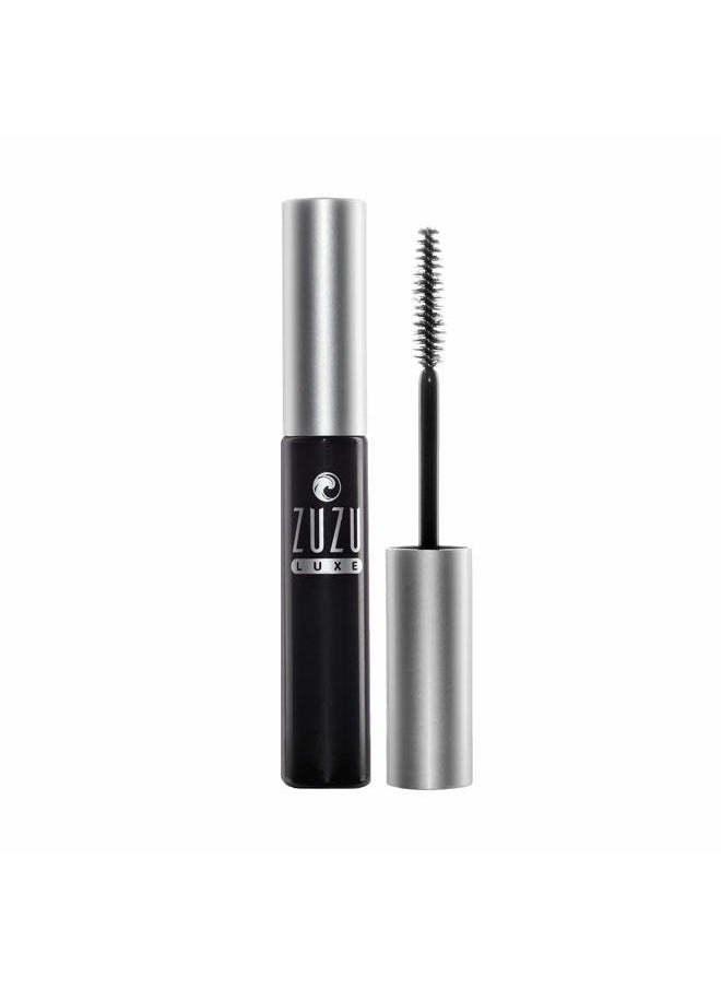 ZUZU LUXE Luxe Mascara (Onyx), Water resistant, Natural, Paraben Free, Vegan, Gluten-free, Cruelty-free, Non GMO, Adds volume to lashes, Vitamin Enriched formula conditions lashes, 0.25 oz.