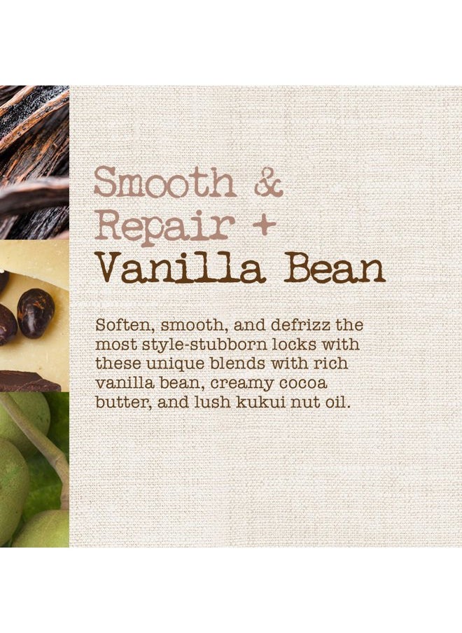 Smooth & Repair Anti-Frizz Curl Shampoo, vanilla bean 13 Fl Oz