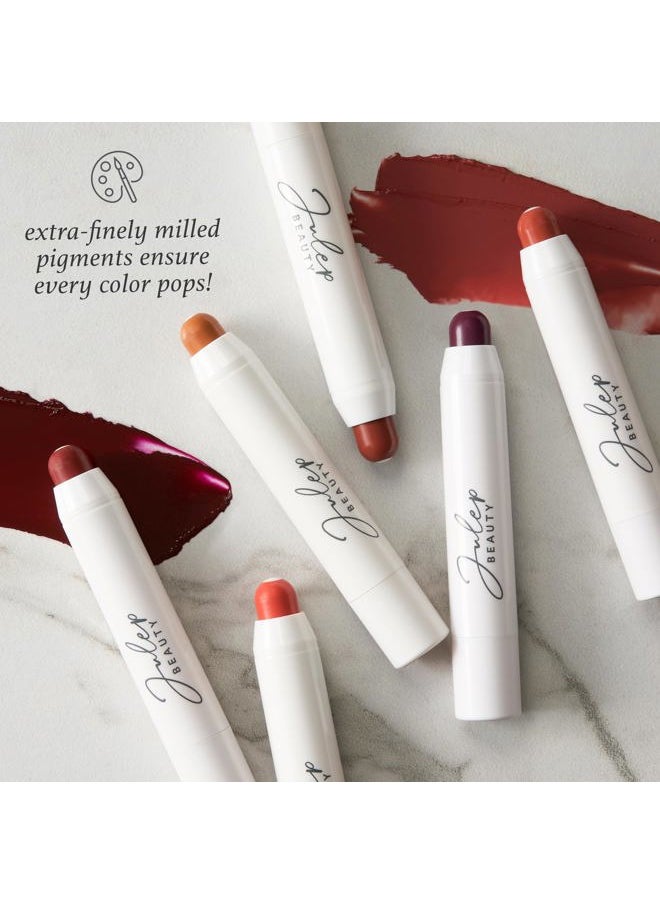 It's Balm Tint of Color Lip Balm - Brown Sugar | Hydrating Lip Color with Vitamin E Core | Natural Gloss Finish | Vegan & Cruelty-Free