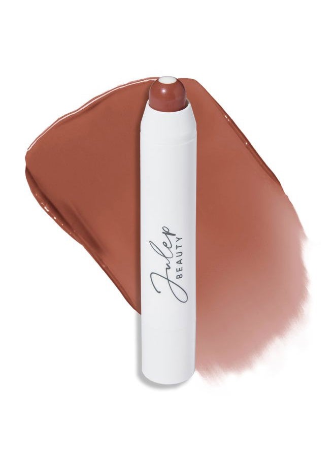 It's Balm Tint of Color Lip Balm - Brown Sugar | Hydrating Lip Color with Vitamin E Core | Natural Gloss Finish | Vegan & Cruelty-Free