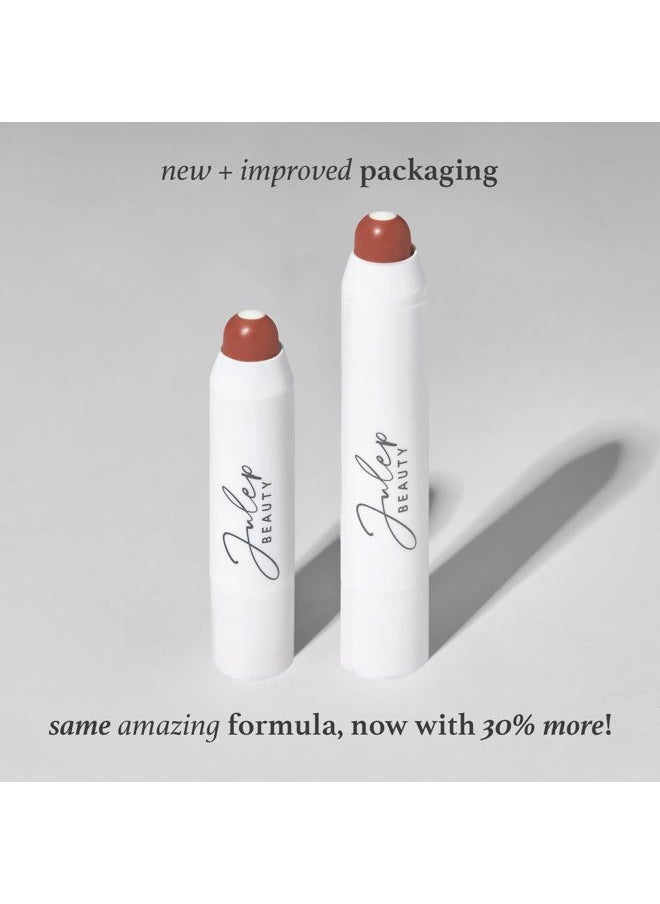 It's Balm Tint of Color Lip Balm - Brown Sugar | Hydrating Lip Color with Vitamin E Core | Natural Gloss Finish | Vegan & Cruelty-Free