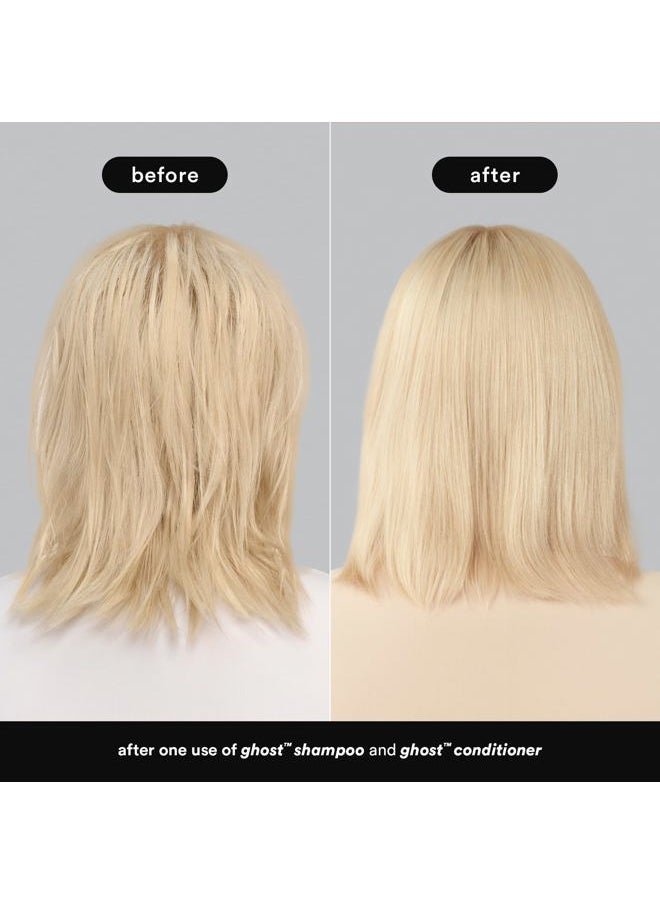 Ghost Conditioner, 12 fl oz- Infused with Moringa Oil -Moisturizes Fine and Weighed Down Hair - Vegan, No Parabens or Harmful Sulfates