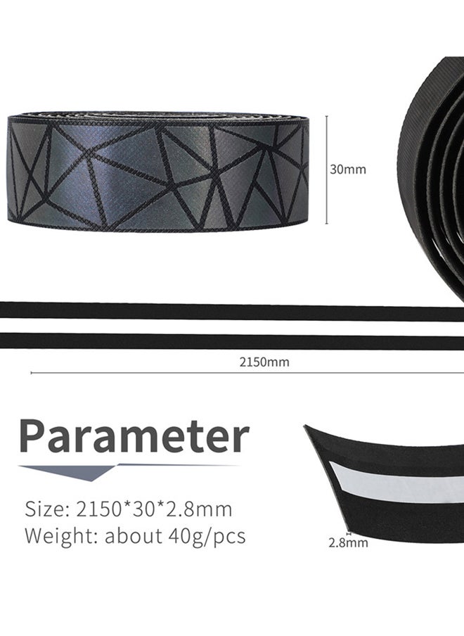 2-Piece Anti-Slip Bicycle Handlebar Tape Set 84.6X1.1X1.2inch