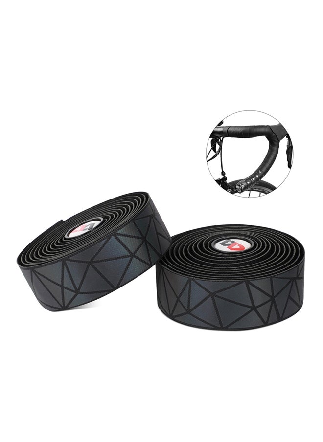 2-Piece Anti-Slip Bicycle Handlebar Tape Set 84.6X1.1X1.2inch
