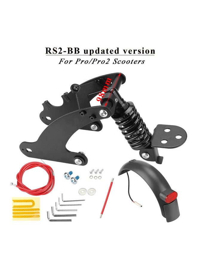 Rear Shock Absorber Black Fit Pro Pro2 Kit