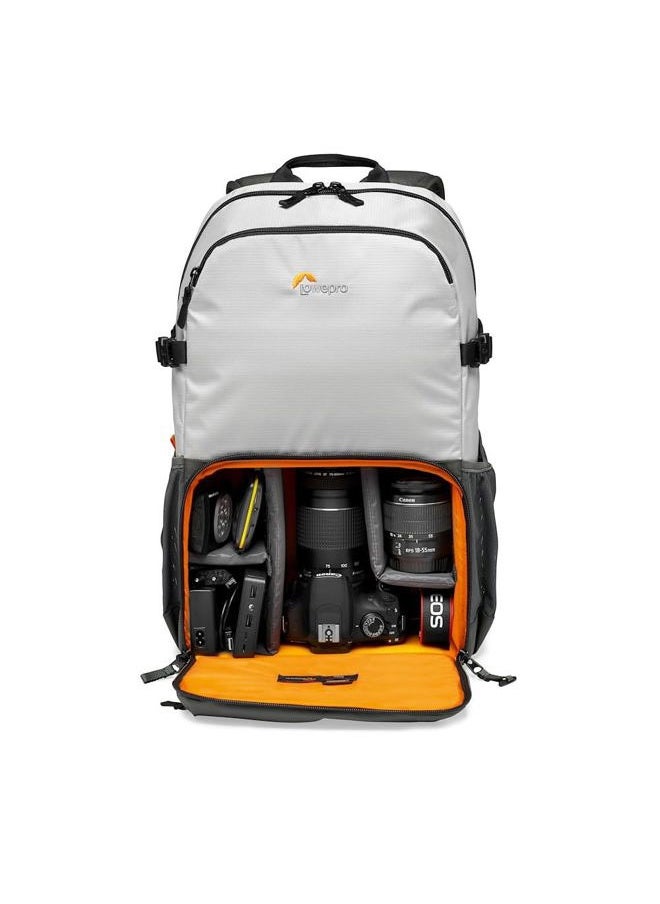 LP37238-PWW Truckee BP 250 LX Outdoor Camera Backpack, Fits 15 inch Tablet, for Compact DSLR/Mirrorless, for Sony, Canon, Nikon, 1-2 Lenses, Gimbal, Video Drone, DJI, Osmo, Mavic, Light Grey