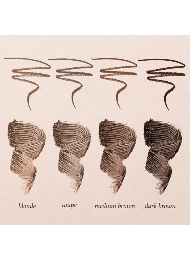 Brow 101 Sculpting Pencil & Tinted Brow Gel Set - Dual-Ended Eyebrow Tool with Brush and Precision Tip - Long-Lasting, Waterproof Formula for Perfectly Defined and Tinted Brows -Blonde