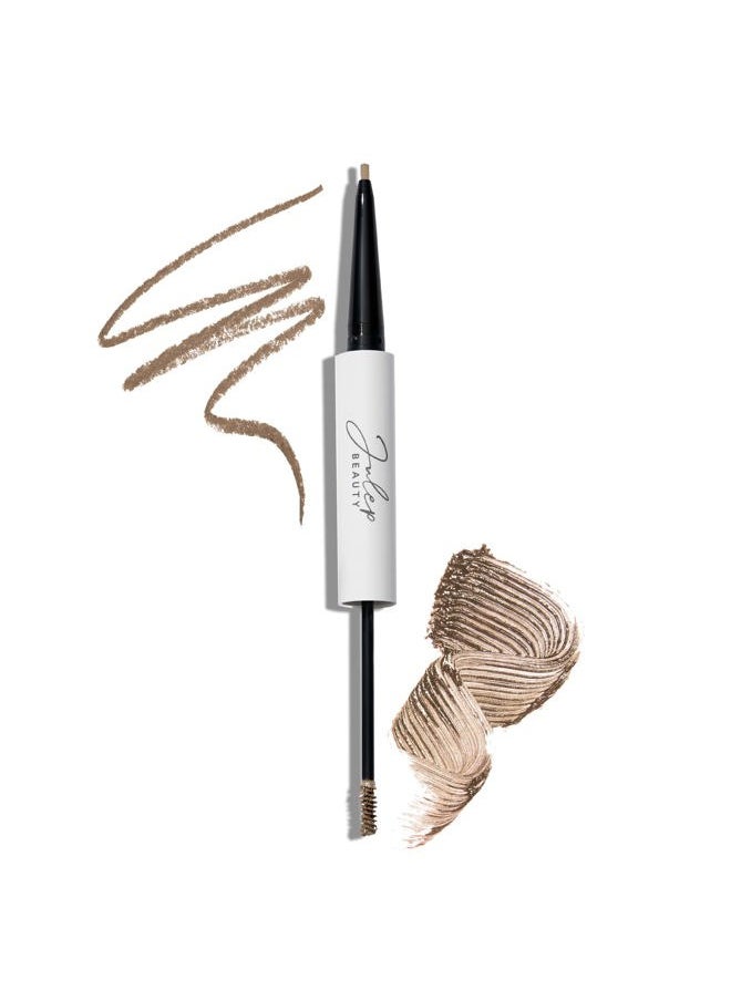 Brow 101 Sculpting Pencil & Tinted Brow Gel Set - Dual-Ended Eyebrow Tool with Brush and Precision Tip - Long-Lasting, Waterproof Formula for Perfectly Defined and Tinted Brows -Blonde