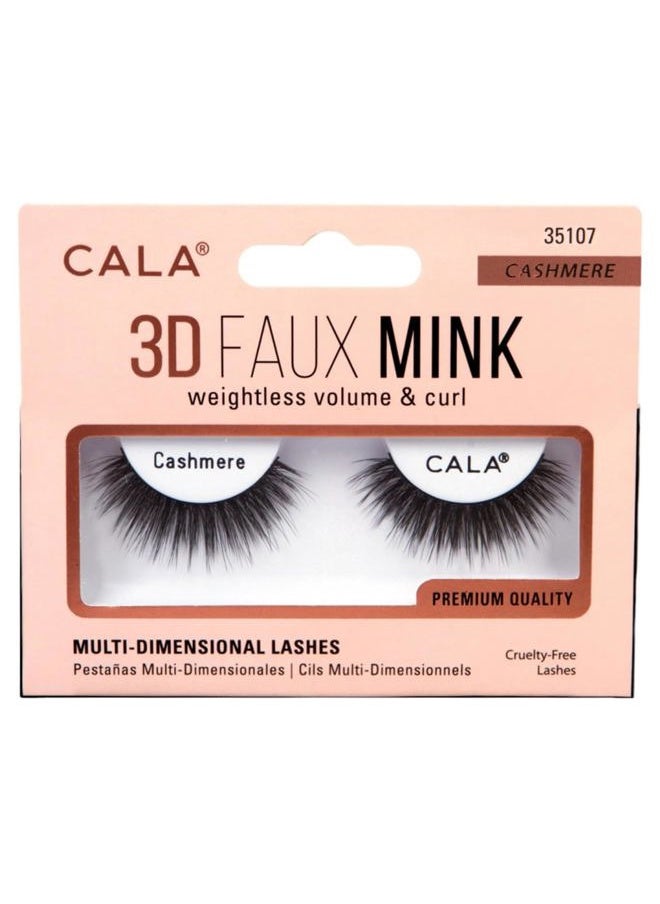 3D FAUX MINK LASHES: CASHMERE