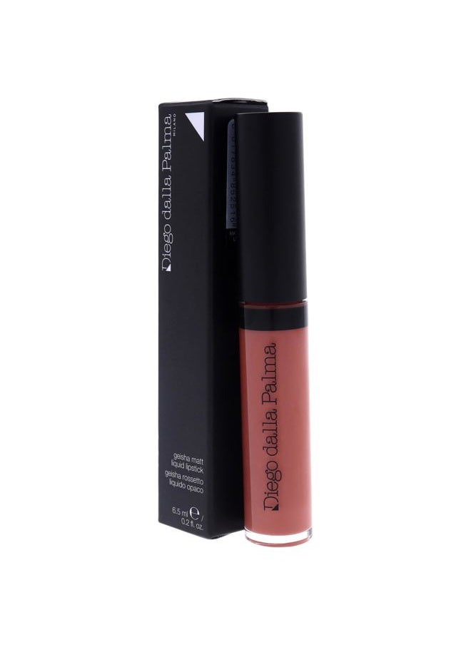 Makeupstudio Geisha Matt Liquid Lipstick - Incredibly Creamy Texture - Non-Dusty Matte Finish - Soft And Luscious Lips - Hyper-Velvety And Intense Color - 01 Vintage Kimono - 0.2 Oz