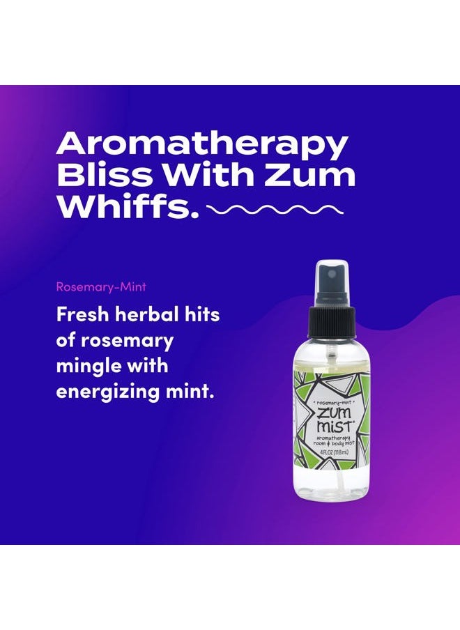 Indigo Wild Mist Room & Body Spray - Aromatherapy Essential Oil Spray - Natural Body Mist & Room Spray - Rosemary-Mint Scent - 4 fl oz