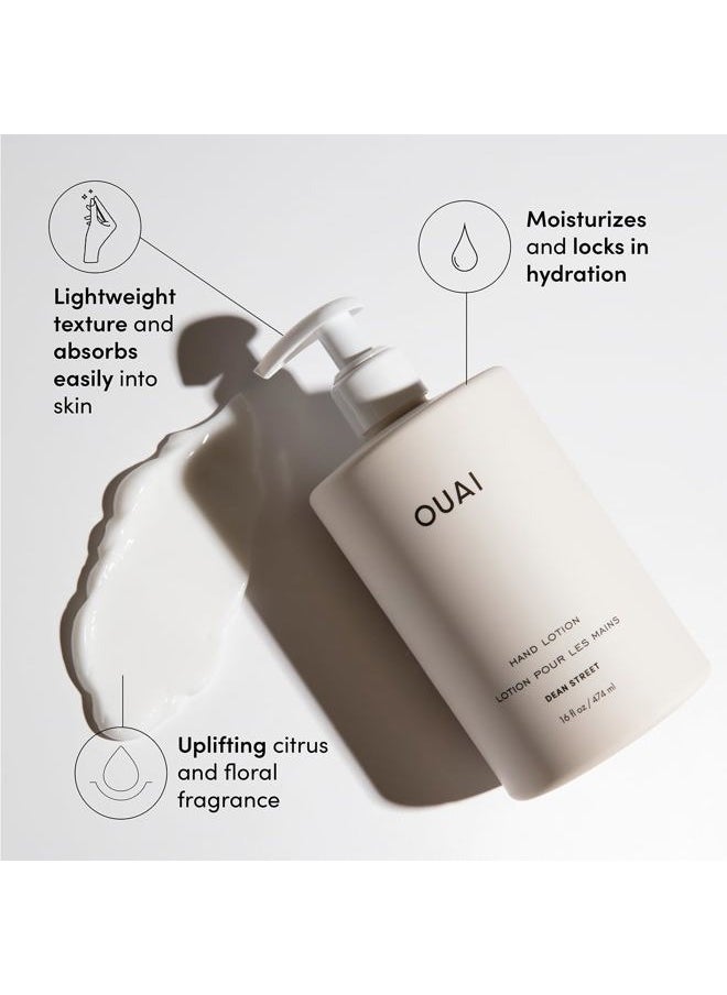 Hand Lotion Refill - Daily, Lightweight, Hydrating Lotion for Dry Skin - Made with Avocado, Rosehip and Jojoba Oil to Lock in Moisture - Never Greasy (32 Fl Oz)