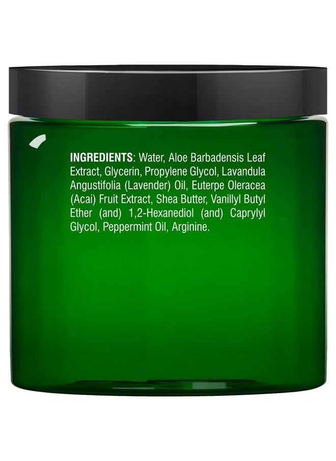 Lavender Oil Foot Cream, Warming Cream - Calluses, Dry Cracked Feet, Hands, Heels, Elbow, Nails, and Knees - Softens & Moisturizes Skin - 8 oz
