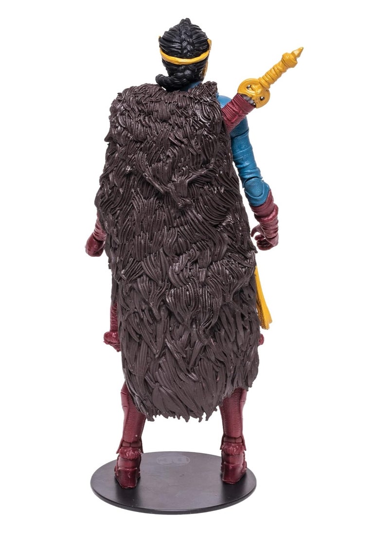 McFarlane Toys- DC Multiverse Wonder Woman Justice League Endless Winter with Build a King Frost Official Collection Articulated Figure by DC Comics Toys