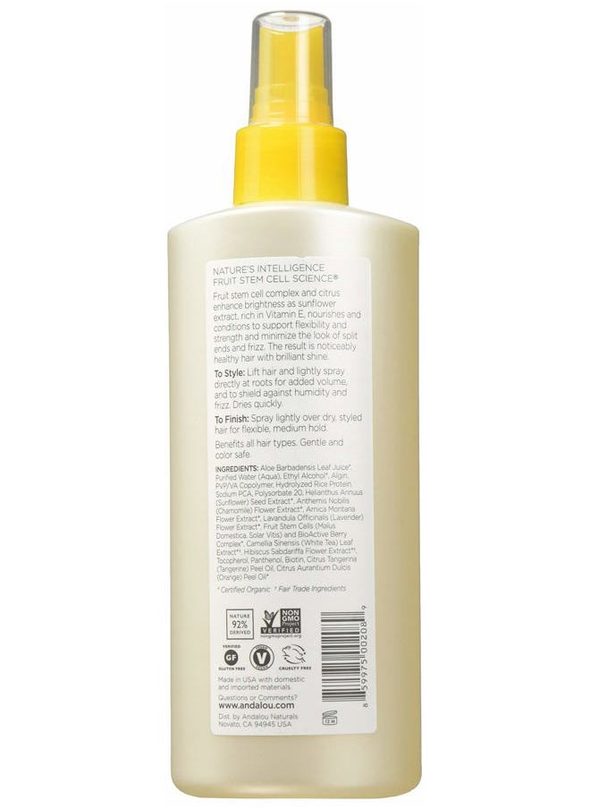 Medium Hold Hair Spray Sunflower and Citrus - 8.2 fl oz