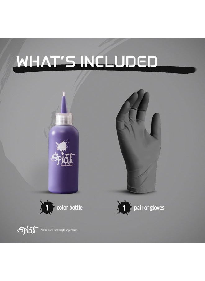 Sinful Silver | Complete Silver Hair Dye Kit | Semi-Permanent | Long Lasting | Vegan and Cruelty-Free