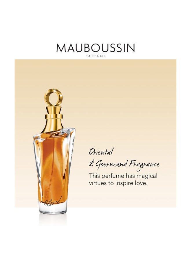 Elixir Pour Elle 100ml (3.3 Fl Oz) - Eau de Parfum for Women - Floral & Oriental Scents