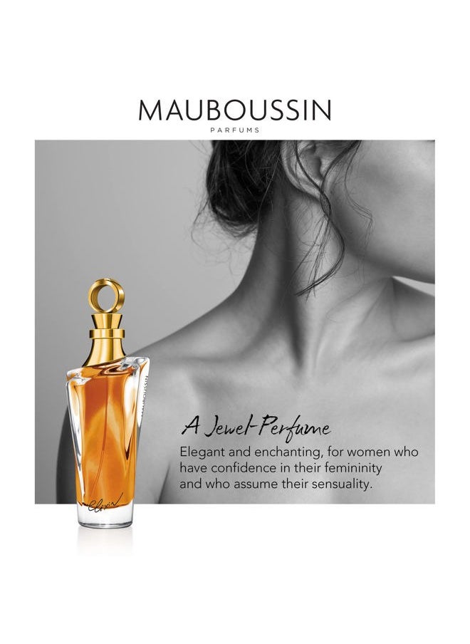 Elixir Pour Elle 100ml (3.3 Fl Oz) - Eau de Parfum for Women - Floral & Oriental Scents