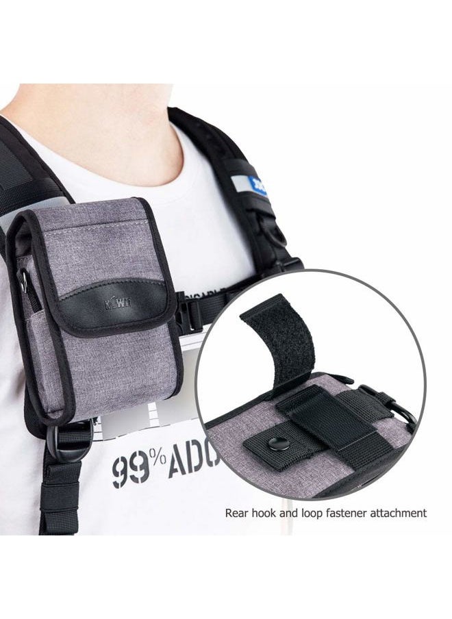 Compact Camera Pouch Case for Sony ZV-1II ZV-1F ZV1 RX100VII RX100VI RX100VA RX100V RX100IV III II Canon G7XIII II G9XII Olympus TG-7 TG-6 TG-5 Ricoh GRIII HDF GRIIIx HDF GR IIIx GRIII GR3