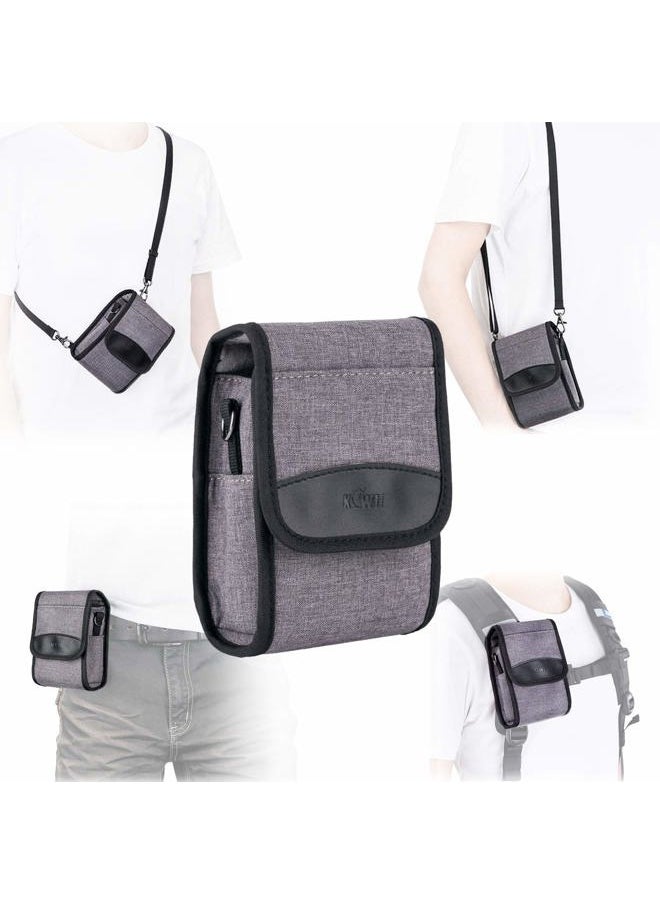 Compact Camera Pouch Case for Sony ZV-1II ZV-1F ZV1 RX100VII RX100VI RX100VA RX100V RX100IV III II Canon G7XIII II G9XII Olympus TG-7 TG-6 TG-5 Ricoh GRIII HDF GRIIIx HDF GR IIIx GRIII GR3
