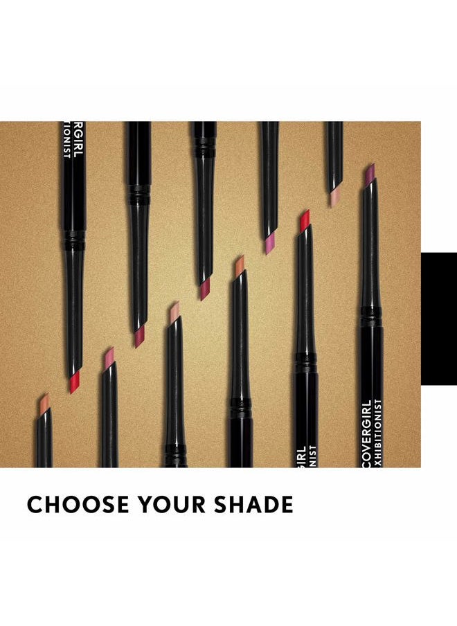 Exhibitionist All-Day Lip Liner, Retractable Tip, Easy application, Smudge, Transfer, Mask - Proof, 100% Cruelty-Free