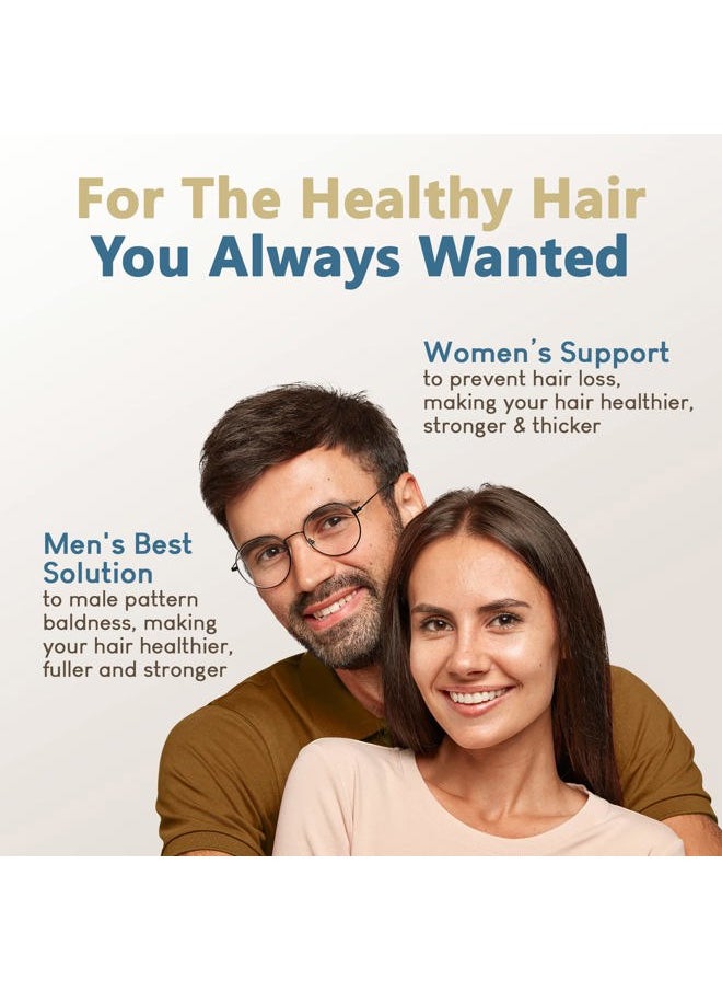 ® Topical Saw Palmetto and Pumpkin Seed Oil Extract for Hair Loss, Strengthens Hair Roots, Soothes Dry Scalp, with Rosemary, Castor Oil, and Lavender Scent, 4oz Bottle