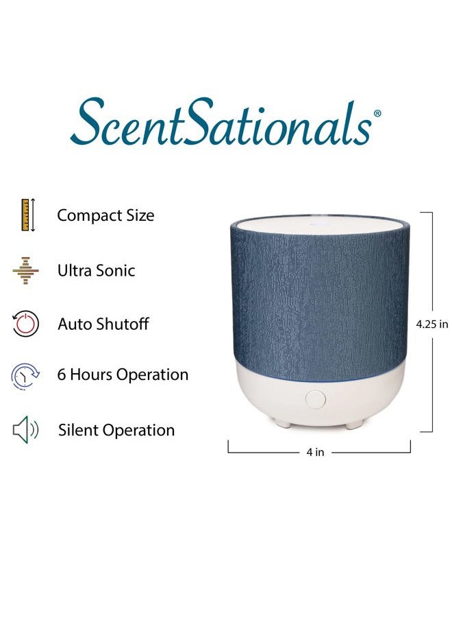 Eclectic Diffuser - Scented Essential Oils - Classic Aromatherapy Aroma User - Electric Fragrance Home Air Freshener Gift (Audrianne)