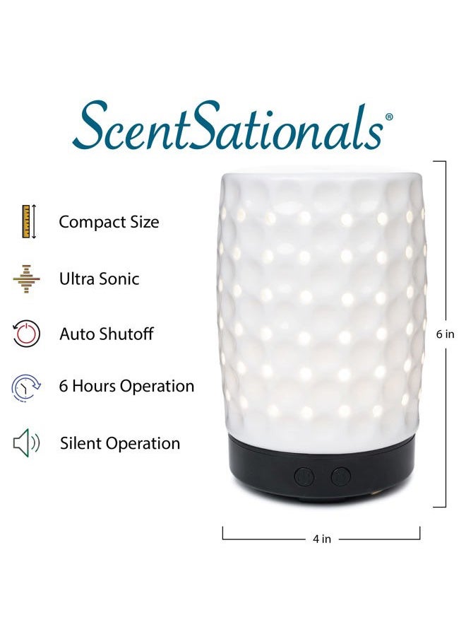 Eclectic Diffuser Collection 100ML - Scented Essential Oils - Classic Aromatherapy Scent User - Electric Fragrance Home Air Freshener Decor for Office Desk and Home (Revive)