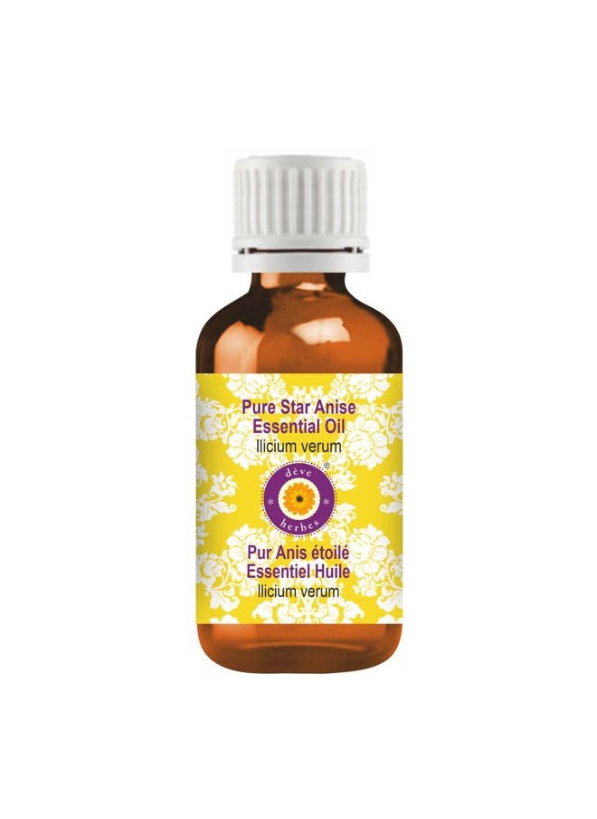Deve Herbes Pure Star Anise Essential Oil 15ml (0.50 oz)
