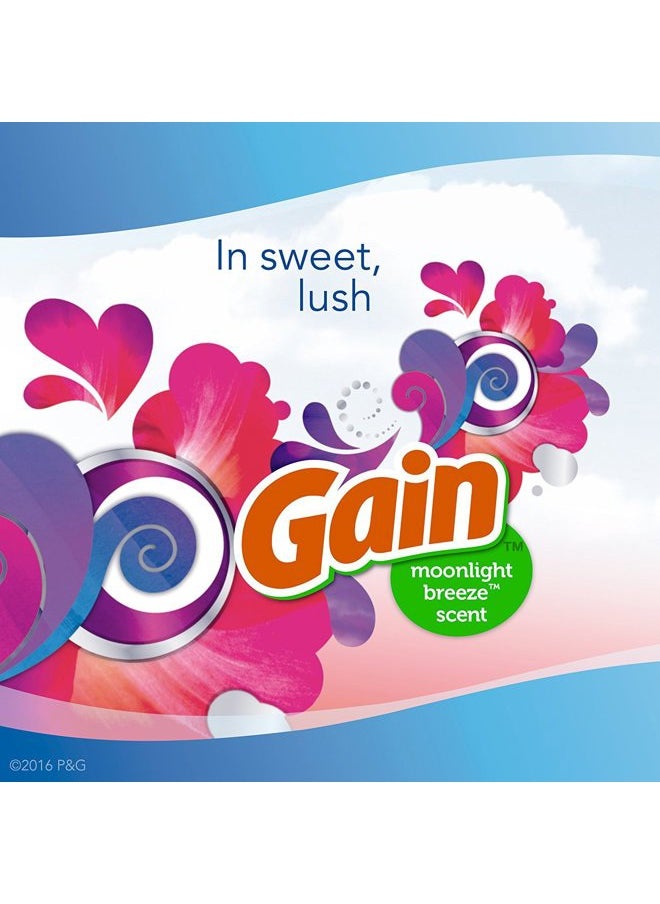 Air Refresher - with Gain Moonlight Breeze Scent - with New OdorClear Technology - Net Wt. 8.8 OZ (250 g) Per Bottle - Pack of 2 Bottles