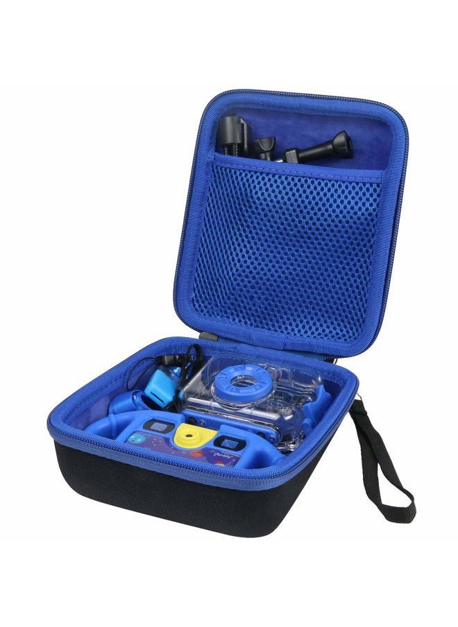 Hard Carrying Case Replacement for Action Camera (blue)