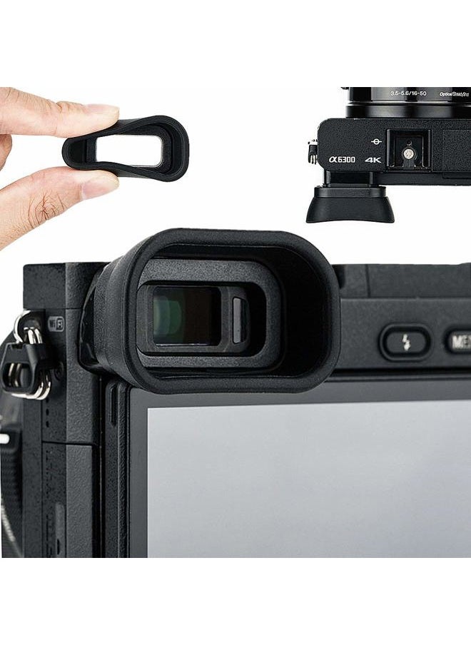 Soft Silicon Camera Viewfinder Eyecup Eyepiece Eyeshade for Sony A6000 A6100 A6300 Eye Cup Protector Replaces Sony FDA-EP10