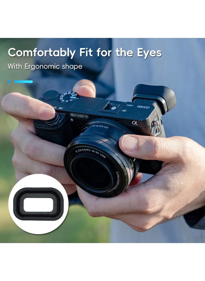 Soft Silicon Camera Viewfinder Eyecup Eyepiece Eyeshade for Sony A6000 A6100 A6300 Eye Cup Protector Replaces Sony FDA-EP10