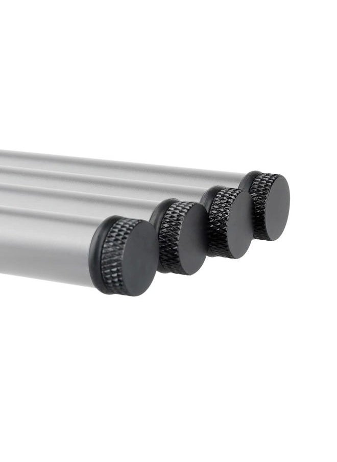 15mm Rod Rail Extension Connector M12 Thread and Rod End Stopper Screw Applicable for Standard 15mm Rod Support DSLR Rig Rail Block - 460