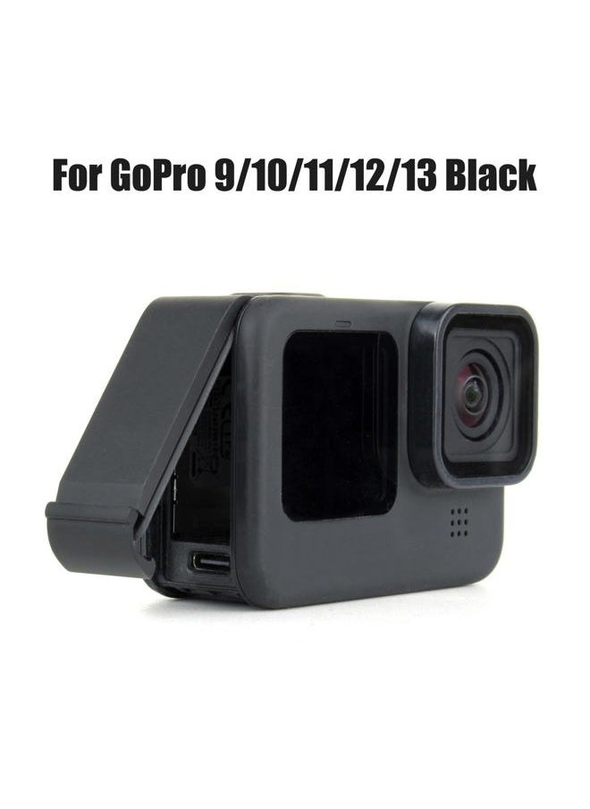 Replacement Waterproof Battery Cover Side Door for GoPro Hero 9 10 11 12 13 Black, 33ft Waterproof Battery Door Repair Part Accessories for GoPro Hero 9 10 11 12 13 Black