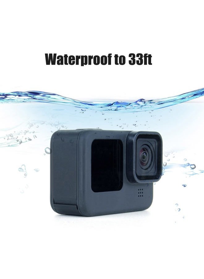 Replacement Waterproof Battery Cover Side Door for GoPro Hero 9 10 11 12 13 Black, 33ft Waterproof Battery Door Repair Part Accessories for GoPro Hero 9 10 11 12 13 Black